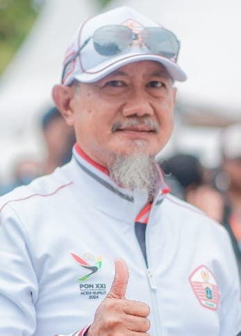 Foto Pelatih Panahan Herman Juli Prasetyo